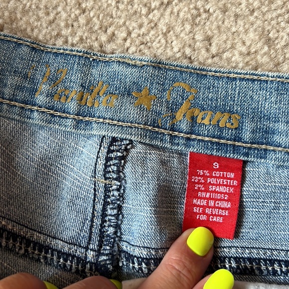 Vanilla start jeans capri pants - Picture 2 of 4